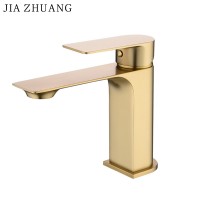 Contemporary new model brass gold single handle bathroom vanity tub water mixer faucets bathtub wash basin faucet for hotel